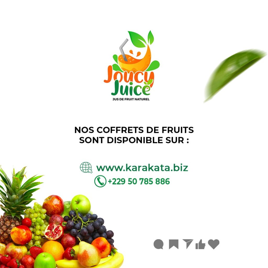 la fraîcheur de Joucy Juice